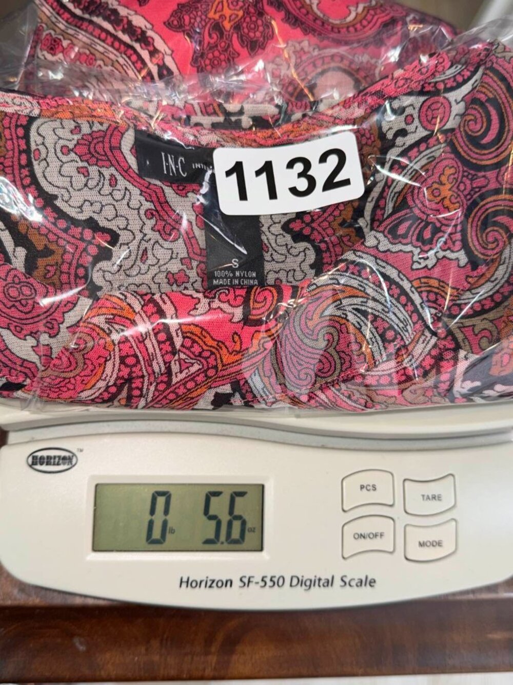 INC International Concepts INC Paisley Tunic Top Women S Pink - Picture 8 of 8